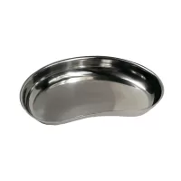 Лоток почкообразный Surgicon ЛМП-200 Т-200, размер 200х120х30, объем 0,3л, сталь 