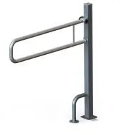 Поручень для инвалидов откидной отдельно стоящий ПО-06.05.915.100.970.Н