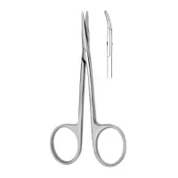 Ножницы роговичные тупоконечные вертикально-изогнутые 110 мм Hilbro 10.0171.11