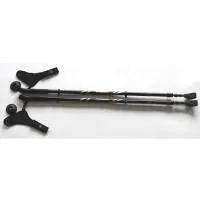 Е 0674 Палки для скандинавской ходьбы 115-140 цв. черный, пара