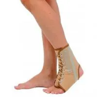 Бандаж на голеностопный сустав на шнуровке Тривес Т-8608/Т.46.18 с ребрами жесткости 