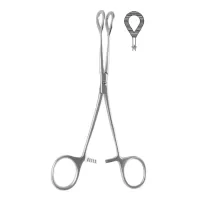 Зажим тампонный прямой 180 мм Hilbro 16.0085.18