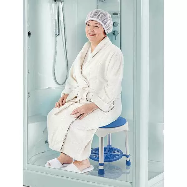 Табурет для ванны Barry 10502 с поворотным сиденьем