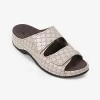 Сабо ортопедические женские Luomma LM-701.002A кожаные, цвет ажур бежевый