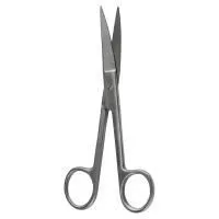 Ножницы с 2-мя острыми концами, изогнутые, 140мм  J-22-041