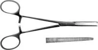 Зажим Surgicon З-5 J-17-118 кровоостанавливающий 1*2 зубчатый прямой №2 160мм Кохер