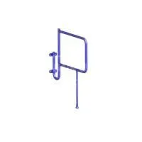 Поручень для инвалидов ПУН-01.01.775.110.890 для унитаза напольно-настенный