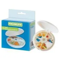 Таблетница Пилюля на 7 дней  Вращ крыш д/лек ср-в