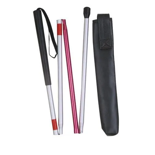 Трость СА853L (тактильная,складная с ремешком) Тривес