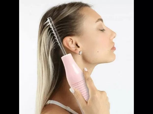 Аппарат для дарсонвализации GEZATONE BP-7000 для ухода за волосами с 5 насадками 