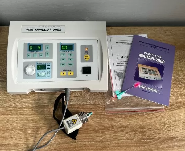 Аппарат для внутривенного облучения крови Мустанг-ВЛОК 1 канал