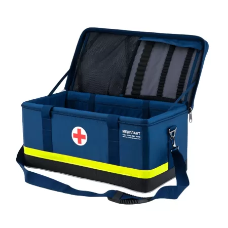 Укладка МЕДПЛАНТ по приказу № 100 МЗ РФ в сумке УМСП-01-С с ларингоскопом и 3-мя эндотрахеальными трубками, артикул 841