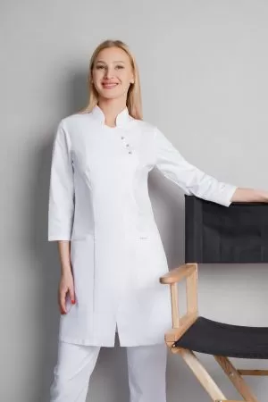 Блуза медицинская женская "Доктор Стиль" Восток (рукав 3/4)