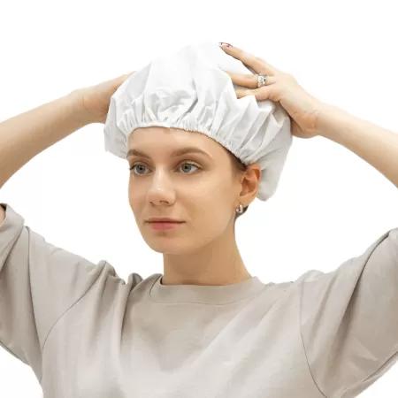 Шапочка для мытья головы без смывания МЕТ серия QS-01, артикул 19976