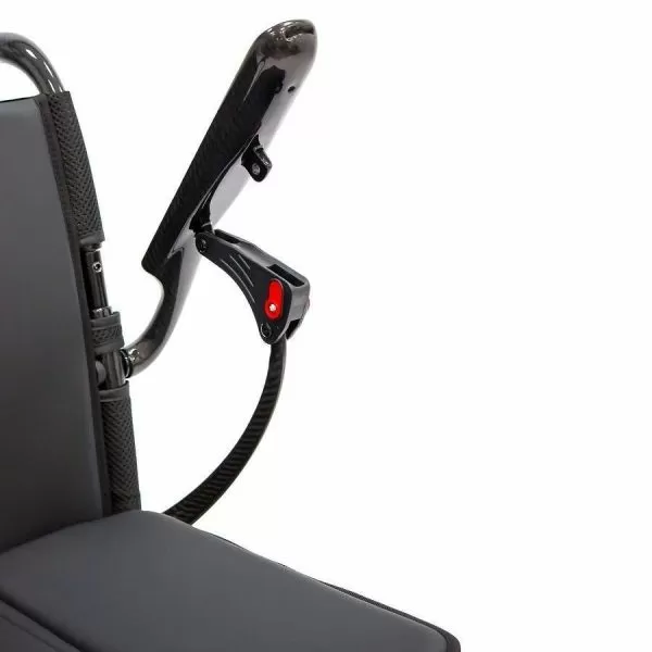 Кресло-коляска с электроприводом MET HANSY с карбоновой рамой, ширина сиденья 40 см