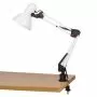 Настольная лампа-светильник SONNEN TL-007, подставка+струбцина, высота 60 см