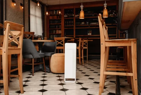 Облучатель-рециркулятор бактерицидный бытовой Ultrafor, 2 лампы по 30 Вт, с счетчиком наработки ламп, белый