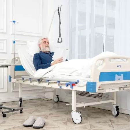 Кровать функциональная механическая Barry MB2pp (с матрасом) 