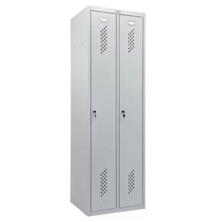 Шкаф для раздевалок Практик Стандарт LS 21-600 двухсекционный