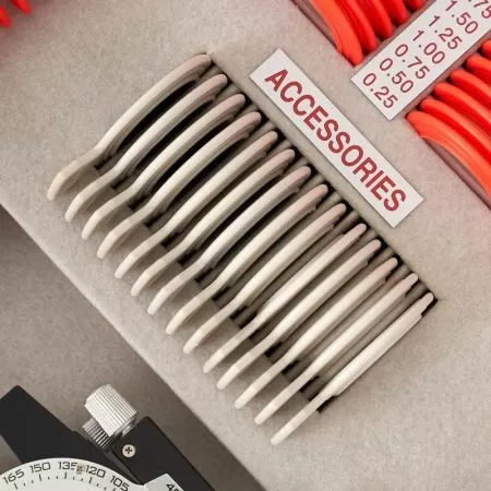 Набор на 266 пробных очковых линз Армед в пластиковой обойме с оправой без поверки