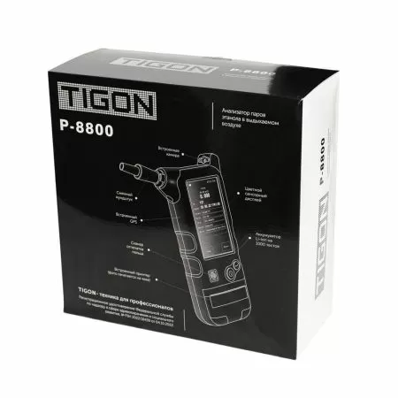 Алкотестер профессиональный Tigon P-8800 со встроенным принтером