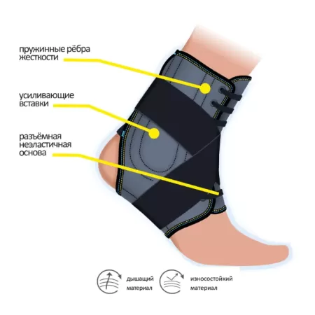 Бандаж на голеностопный сустав Talus ГС-654 