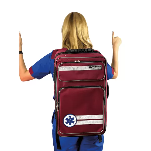 Набор реанимационный для оказания скорой медицинской помощи МЕДПЛАНТ НРСП-02 по приказу № 1165н в рюкзаке РМУ-04, артикул 1058