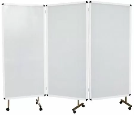 Ширма медицинская поликарбонатная трехсекционная Э-053-ШП