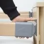 Кровать электрическая Burmeier Dali Standard c деревянными декоративными панелями