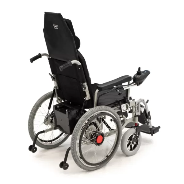 Кресло-коляска с электроприводом MET COMFORT 21 NEW, артикул 21158, ширина сиденья 45 см, колеса пневматические