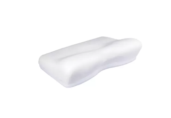 Подушка ортопедическая Тривес ТОП-105/Т.105, с эффектом памяти и выемкой под плечо, валики 13 и 9 см, с регулировкой по высоте