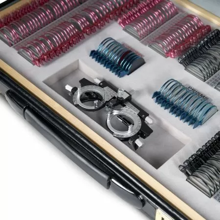 Набор на 232 пробных очковых линз Армед в металлической обойме с оправой с поверкой 