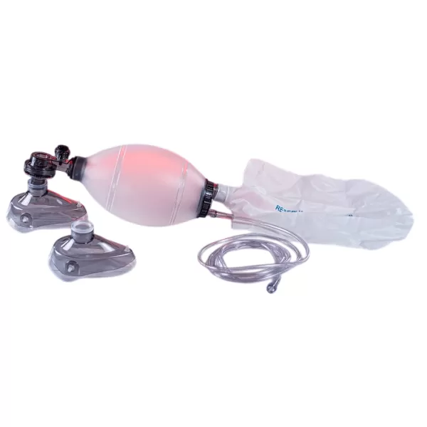 Аппарат искусственной вентиляции легких ручной МЕДПЛАНТ АДР-МП-В C-3 без аспиратора, многоразовый, взрослый, артикул 1644