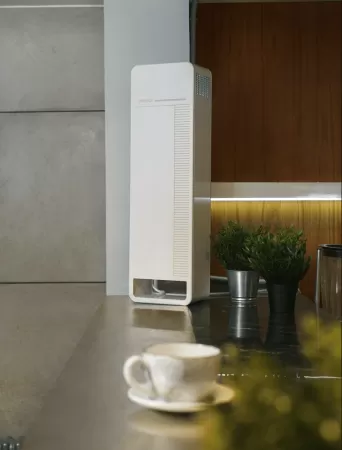 Облучатель-рециркулятор бактерицидный бытовой Ultrafor, 2 лампы по 30 Вт, с счетчиком наработки ламп, белый