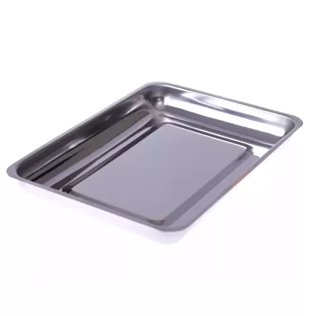 Лоток прямоугольный Медикон ЛМПр-300, размер 300х220х30, сталь