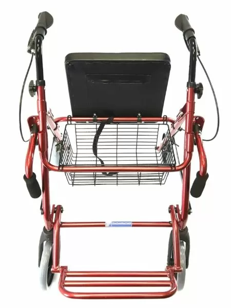 Ходунки-каталка "Titan Deutschland Gmbh" на четырех колесах с подножкой LY-582, серия "Optimal-Kappa