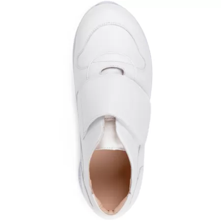 Кроссовки ортопедические женские Doctor Thomas DTD-403-3 кожаные белые  