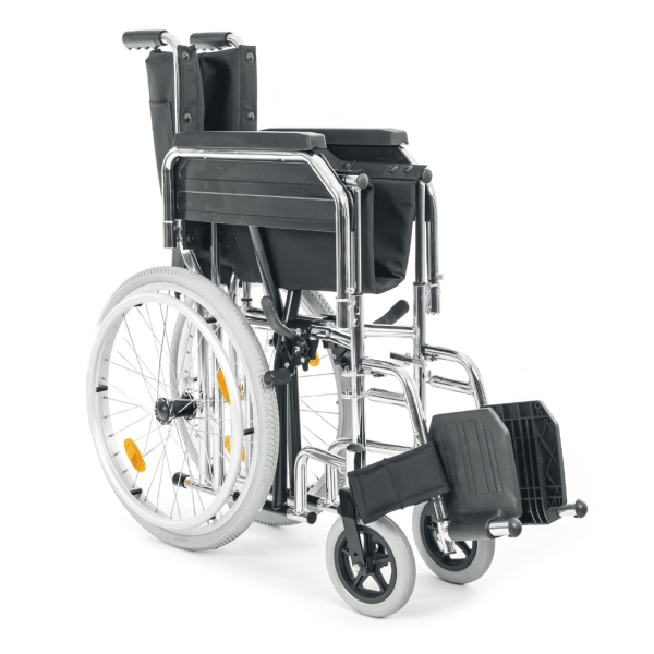 Кресло-коляска МЕТ TRANSIT 150 для узких проходов, ширина сиденья 48 см, колеса пневматические