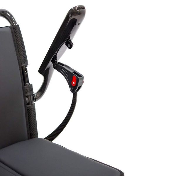 Кресло-коляска с электроприводом MET HANSY с карбоновой рамой, ширина сиденья 40 см