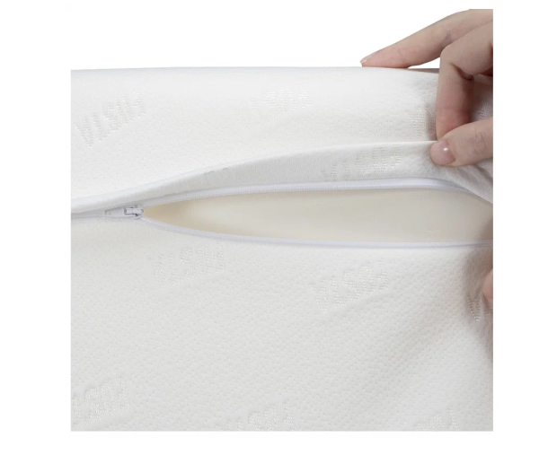 Подушка ортопедическая Fosta F 8024/b, с эффектом памяти и выемкой под плечо, валики 15 и 10 см