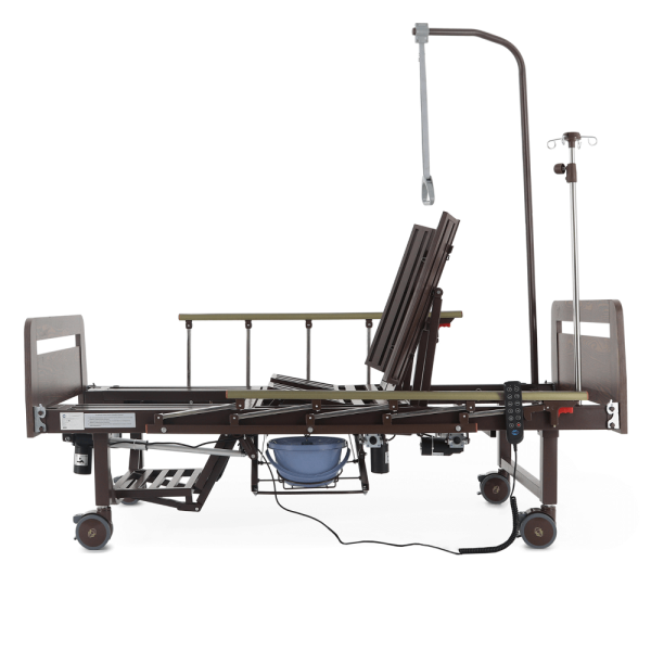 Кровать электрическая MED-MOS YG-3 ЛДСП венге с туалетом и функцией переворота 