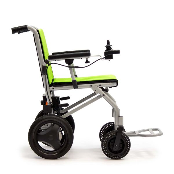 Кресло-коляска с электроприводом MET CHITO с алюминиевой рамой, ширина сиденья 43 см