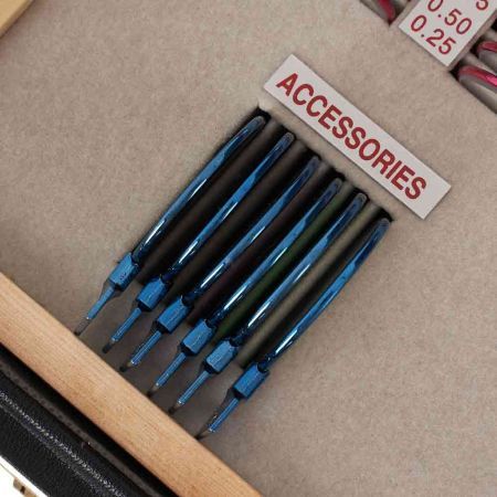 Набор на 158 пробных очковых линз Армед в металлической обойме с оправой без поверки